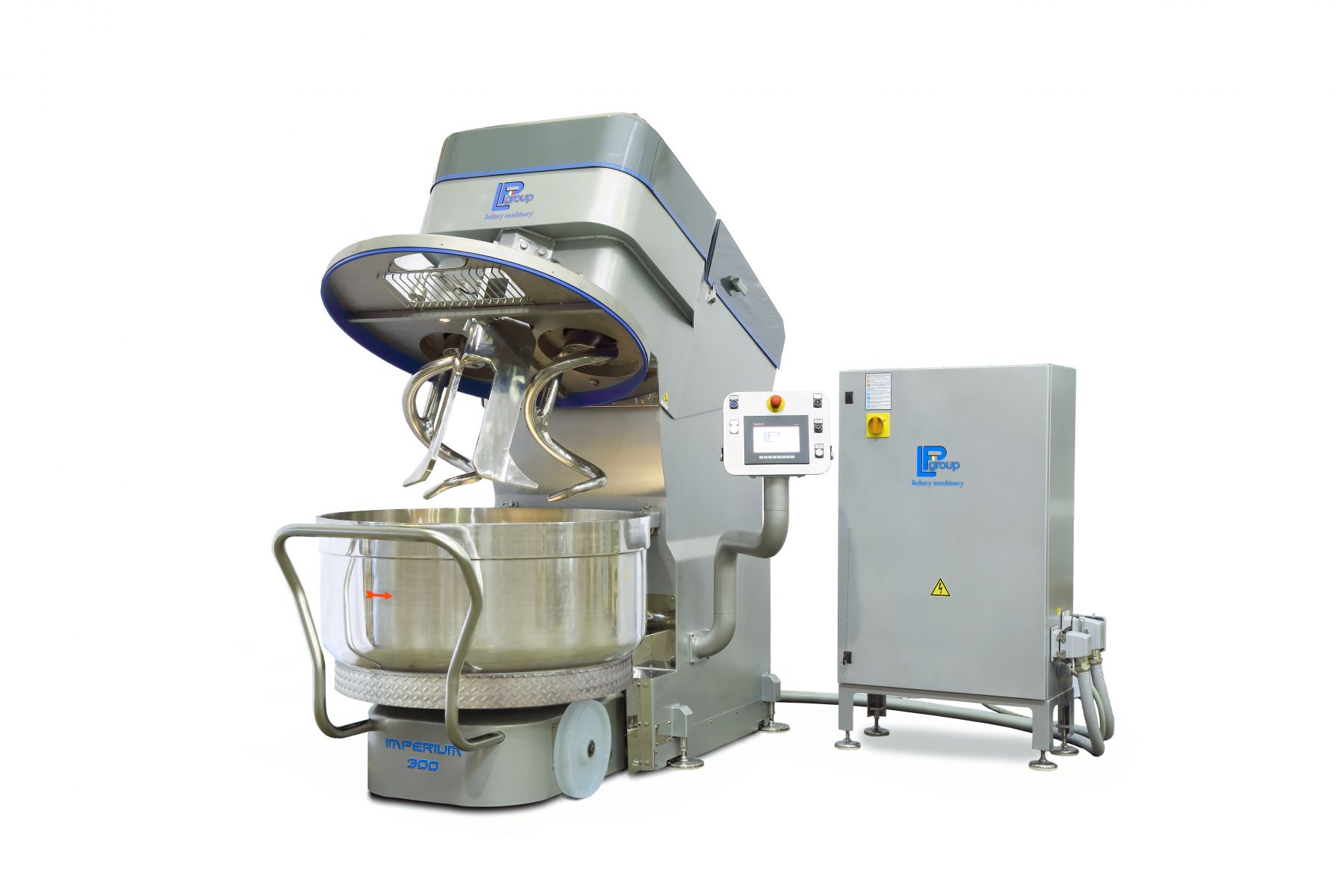 Industrial Spiral Mixers Line with Removable Bowl Fitted with Two Tools