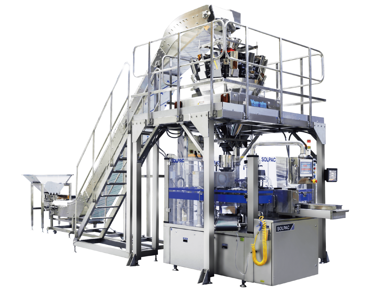 Pre-made pouch packaging line (Turn-key Solution 1)