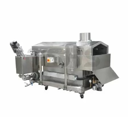 Small Size Continuous Conveyor Fryer (FRYIN-201)