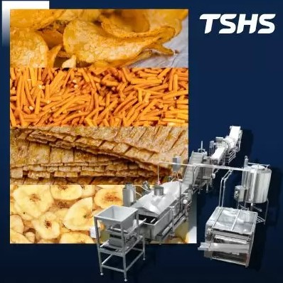 Continuous Frying/ Drying Machine